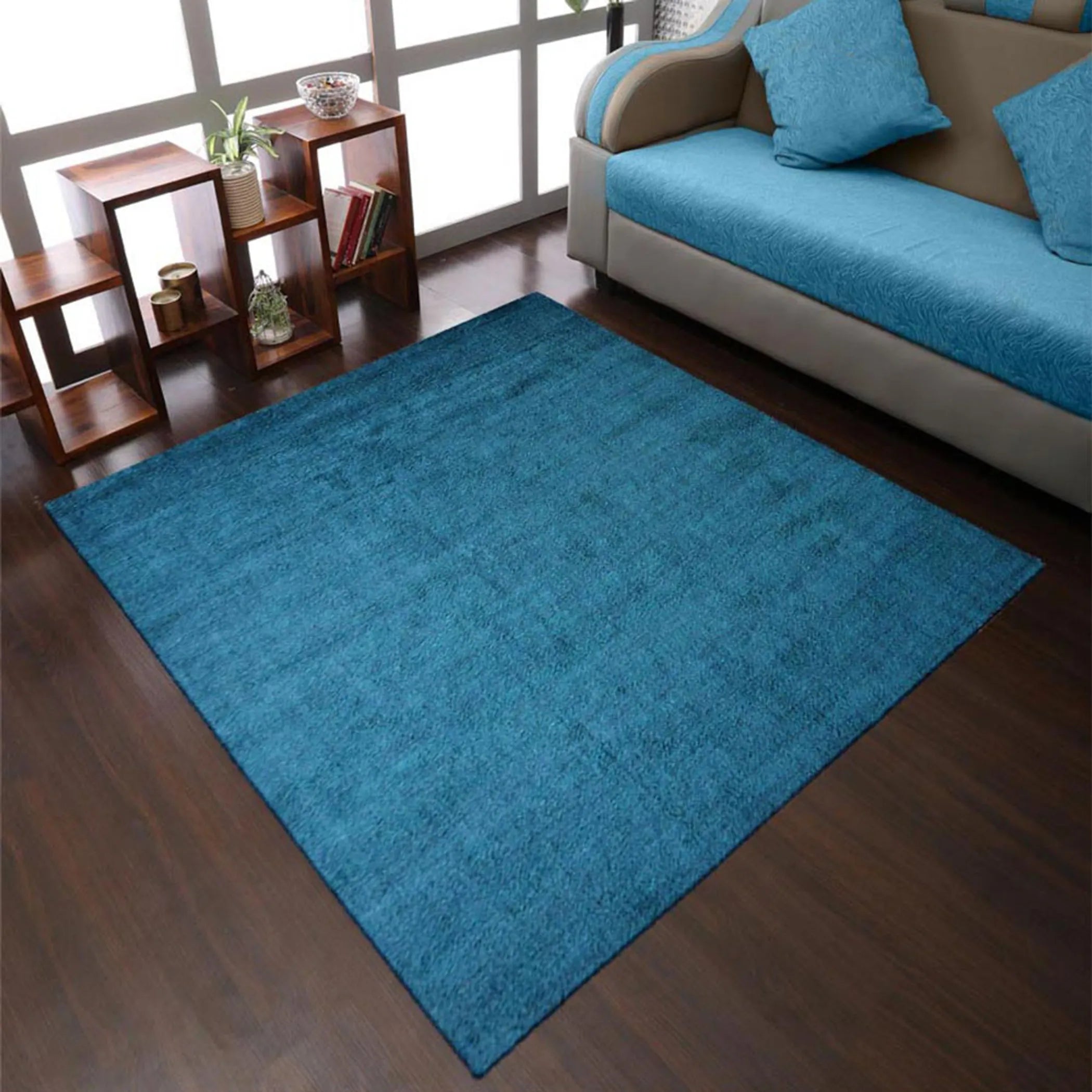Rugsotic Carpets Hand Knotted Loom Silk Mix 10'x10' Square Area Rug - Size: 10'X10' | Pack Of: 1