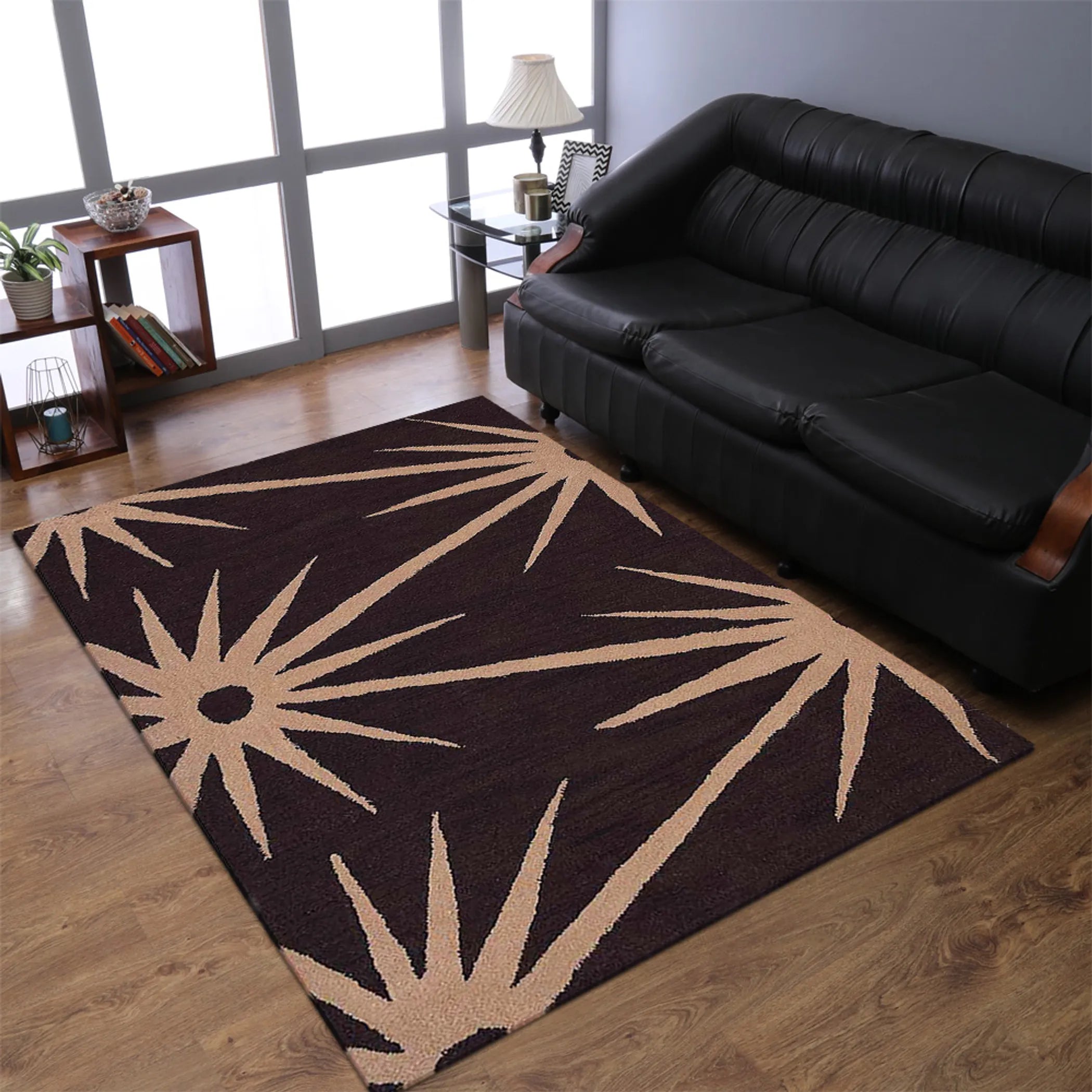 Rugsotic Carpets Hand Tufted Wool Area Rug Floral